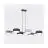 Emibig Pendel Lampe Drumz Stål Svart | Egnet for 6x E14 - Max 10W