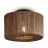 Good&Mojo Taklampe Iguazu Jute Brun | Egnet for 1x E27 