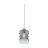It's about RoMi Pendel Lampe Verona Glass Grå | Egnet for 1x E27 