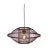 Good&Mojo Pendel Lampe Maui Bambus Burgundy S | Egnet for 1x E27 