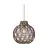 Good&Mojo Pendel Lampe Mendoza Bambus Burgundy S | Egnet for 1x E27 