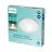 Philips LED Taklampe Canopus Hvit 17W 1500lm - 827 Ekstra Varm Hvit | IP44