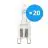Fordelspakning 20x Osram Halogen G9 HaloPin Pro 35W