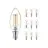Fordelspakning 10x Philips MASTER Value LED Mignon E14 filament klar 3.4W 470lm - 927 | beste fargegjengivelse - dimbar – erstatter 40W