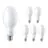 Fordelspakning 6x Philips TrueForce Core LED E27 HPL/SON matt 18W 3000lm 300D - 840 kald hvit | erstatter 80W