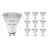 Fordelspakning 10x Noxion PerfectColor LED spot GU10 PAR16 4W 345lm 60D - 930 varm hvit | beste fargegjengivelse - dimbar - erstatter 50W