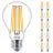 Fordelspakning 10x Philips Corepro LED Pære E27 Pære klar 17W 2452lm - 827 ekstra varm hvit | erstatter 150W