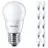 Fordelspakning 10x Philips Corepro LED Lustre E27 Ball matt 7W 806lm - 827 ekstra varm hvit | erstatter 60W