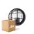 Fordelspakning 4x D'Lite Veggbelysning Ecco Svart Runde | IP54 - Egnet for 1x E27