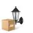 Fordelspakning 4x D'Lite Veggbelysning Helora Svart | IP44 - Egnet for 1x E27