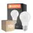 Fordelspakning 10x Ledvance Classic LED E27 Pære matt 4.9W 470lm - 827 ekstra varm hvit | erstatter 40W