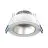 Noxion LED Spot Ares Dyp Hvit 6W 540lm 927-940 3CCT - med Inner Sirkel Sølv | Utskjæring 68mm