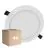 Fordelspakning 4x Ledvance Downlight Slim Alu Hvit 16W 1600lm 90D - 830 Varm Hvit | Utskjæring 175mm - IP44 