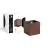 D'Lite Veggbelysning Nova Rust Up & Down 4.9W 480lm - 830 Varm Hvit | IP54 - Justerbar strålevinkel