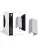 D'Lite Veggbelysning Aurora Sølv Up & Down 6.5W 500lm - 830-840 CCT | IP54