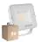 Fordelspakning 8x Ledvance LED flomlys Kompakt Hvit 20W 2000lm 100D - 840 kald hvit | IP65 - symmetrisk 