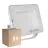 Fordelspakning 8x Ledvance LED flomlys Kompakt Hvit 50W 5000lm 100D - 840 kald hvit | IP65 - symmetrisk 