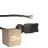 Fordelspakning 25x Noxion GST - Kompatibel Strømforsyningskabel Svart - Male + Åpne ender - 0,3m - 3 pole 0,75mm2