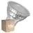 Fordelspakning 10x Ledvance LED Spot GU10 PAR16 6.1W 575lm 60D - 827 Ekstra Varm Hvit | Erstatter 80W
