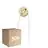 Fordelspakning 50x Universell GU10 Sokkel - Universele GU10 Fitting - Hvit 0.1m - 2 pole 0.5mm2 (Til Noxion)