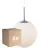 Fordelspakning 6x Nordlux Pendel lampe Cafe 30 E27 sølv - Glass | Max. 25W