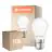 Fordelspakning 10x Ledvance Classic LED B22 Pære Matt 3.4W 470lm - 827 Ekstra Varm Hvit | Erstatter 40W