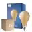 Fordelspakning 2x Philips Classic LED Pære E27 Pære gull 7W 470lm - 818 ekstra varm hvit | dimbar - erstatter 40W