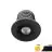 EcoDim Innfelt Spot Mini Svart 2.5W 155lm 30D - 827 Ekstra Varm Hvit | 35mm - Utskjæring 28mm - IP67 - Dimbar
