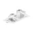 Philips LED Spot Greenspace Accent Gridlight Aluminium Hvit 60W 3800lm 24D - 827 Ekstra Varm Hvit | 154mm - IP20