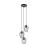 Eglo Pendel Lampe Newtown Stål Svart | IP20 - Egnet for 3x E27 