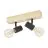 Eglo Taklampe Townshend 3 Tre Stål Svart | IP20 - Egnet for 2x E27 
