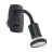 Eglo Veggbelysning Parrini Lamp med Stikkontakt Svart 4.5W 345lm - 830 Varm Hvit | IP20 - Inkl. 1x GU10