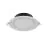 Noxion LED Downlight Hera Flat Innfelt Hvit 9W 900lm 80D - 827-830-840 CCT | 132mm - Utskjæring 120mm
