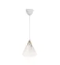 DFTP by Nordlux Strap 27 Pendel Lampe Glass og Metall Hvit | Egnet for E27