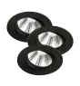 Fordelspakning 3x Nordlux Spot Fremont Metall Svart 4.5W 345lm 36D - 827 Ekstra Varm Hvit | 85mm - IP23- Dimbar