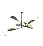 Emibig Taklampe Lotus Stål Svart | Egnet for 6x E14 - Max 10W