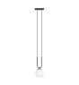 Emibig Pendel Lampe Glam Stål Svart | Egnet for 1x E14 - Max 10W