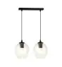 Emibig Pendel Lampe Istar Stål Svart | Egnet for 2x E27 - Max 10W