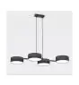 Emibig Pendel Lampe Drumz Stål Svart | Egnet for 4x E14 - Max 10W