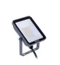 Philips LED flomlys Ledinaire BVP164 grå 20W 2200lm 110D - 830 varm hvit | IP65 symmetrisk