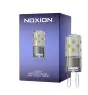 Noxion Bolt LED Kapsel G9 Klar 3.8W 470lm - 830 Varm Hvit | Erstatter 40W