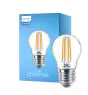 Philips Corepro LED Lustre E27 Ball filament klar 6.5W 806lm - 827 ekstra varm hvit | erstatter 60W
