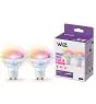 Dobbeltpakke 2x WiZ Smart LED Spot GU10 PAR16 5W 400lm 36D | Beste Fargegjengivelse - Dimbar - Erstatter 50W