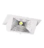 LED Downlight Wallwasher Wally Medium Hvit 27W 3700lm 78x100D - 830 Varm Hvit - 238x145mm