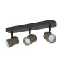 Eglo Taklampe Consuma 1 Stål Bronse Svart | IP44 - Egnet for 3x GU10 