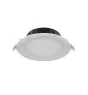 Noxion LED Downlight Hera Flat Innfelt Hvit 9W 900lm 80D - 827-830-840 CCT | 132mm - Utskjæring 120mm
