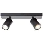 Brilliant Jello Taklampe Metall Matt Svart 9W 690lm - 830 Varm Hvit | Inkl. 2x GU10