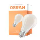 Osram Classic LED E27 Pære Filament Matt 7.2W 1521lm Ultra Efficiency - 840 Kald Hvit | Erstatter 100W