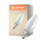 Ledvance LED Classic E14 Mignon Filament Matt 3.8W 806lm - 827 Ekstra Varm Hvit | Erstatter 60W