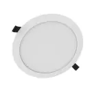 Ledvance Downlight Slim Alu Hvit 19W 1900lm 90D - 830 Varm Hvit | Utskjæring 205mm - IP44 